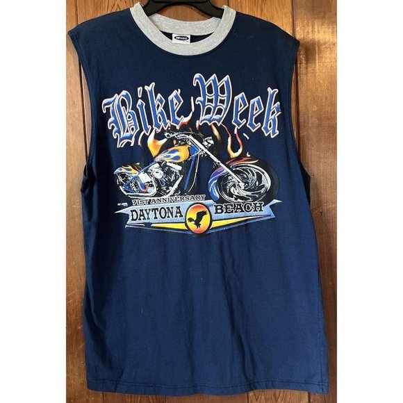 wings Other - Daytona Beach Bike Week 71st Anniversary 2012 Muscle Shirt Sz XL/￼XXL